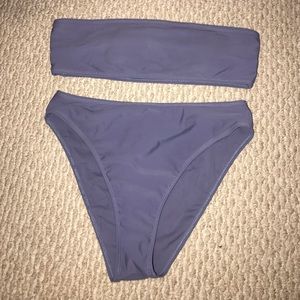 High waisted swim suit